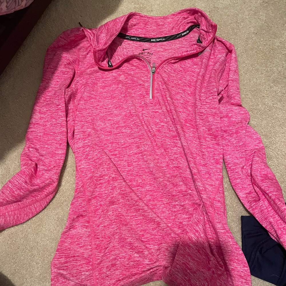 A Nike quarter zip